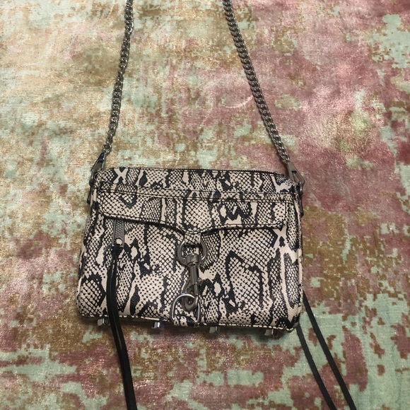 rebecca minkoff snakeskin bag